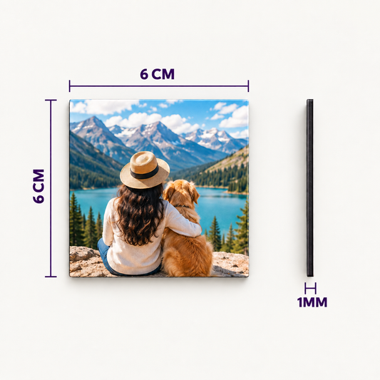 Customised Photo - Small (6x6 cm)