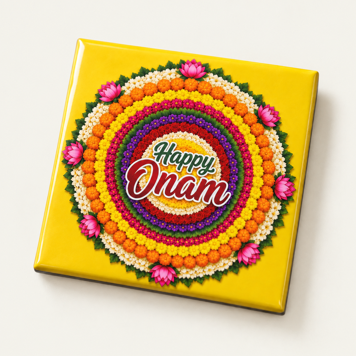 Onam Vibes Set of 4 2.5x2.5 in