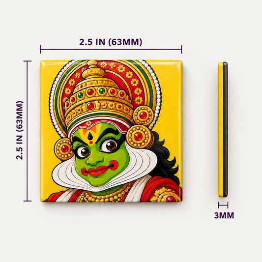Onam Vibes Set of 4 2.5x2.5 in