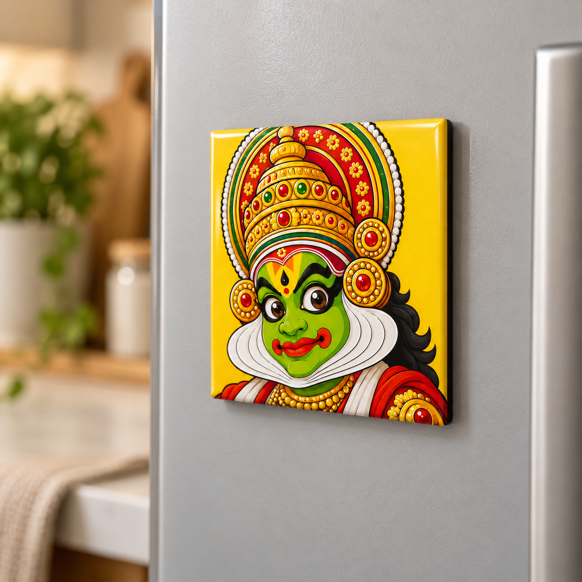 Onam Vibes Set of 4 2.5x2.5 in