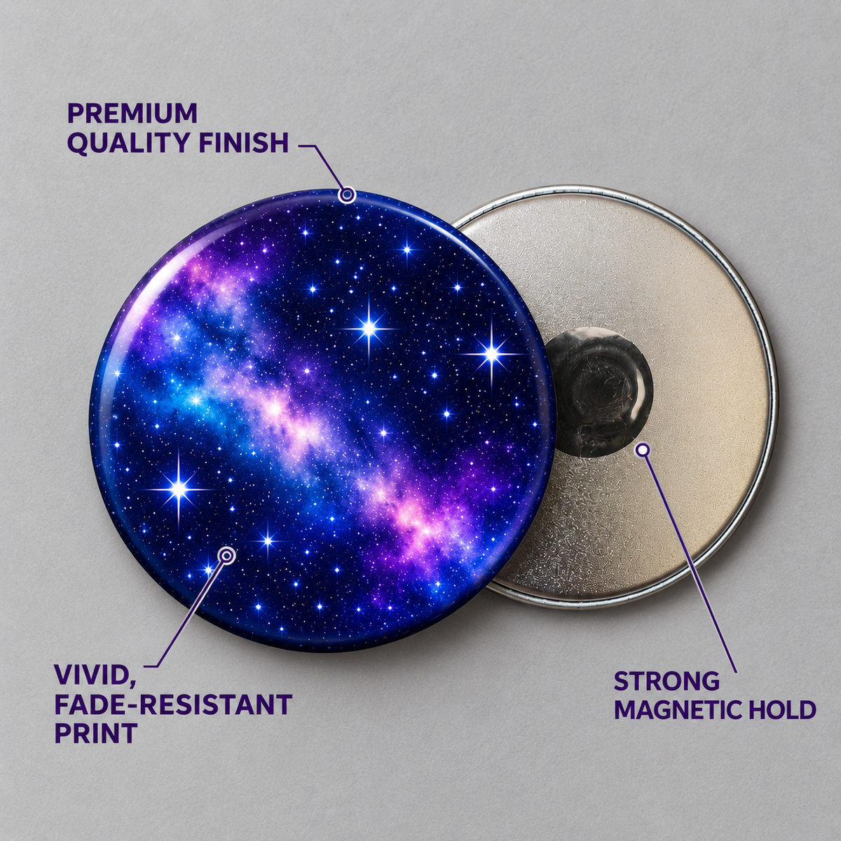 Zodiac Sign Round 58mm Magnet