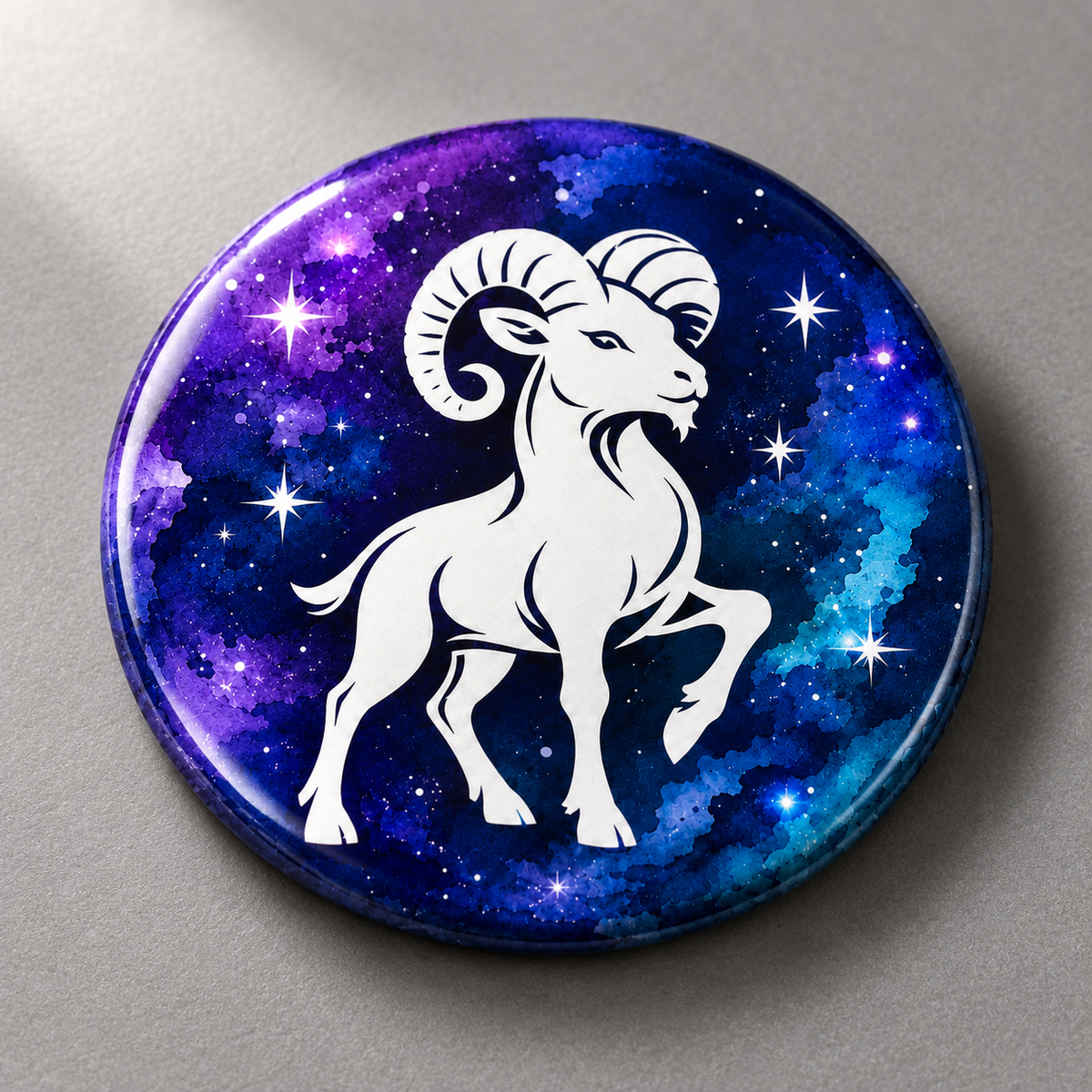 Zodiac Sign Round 58mm Magnet