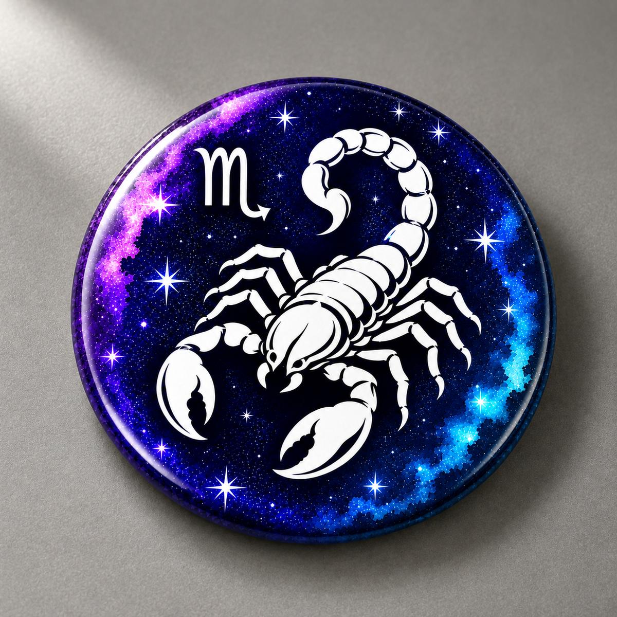 Zodiac Sign Round 58mm Magnet