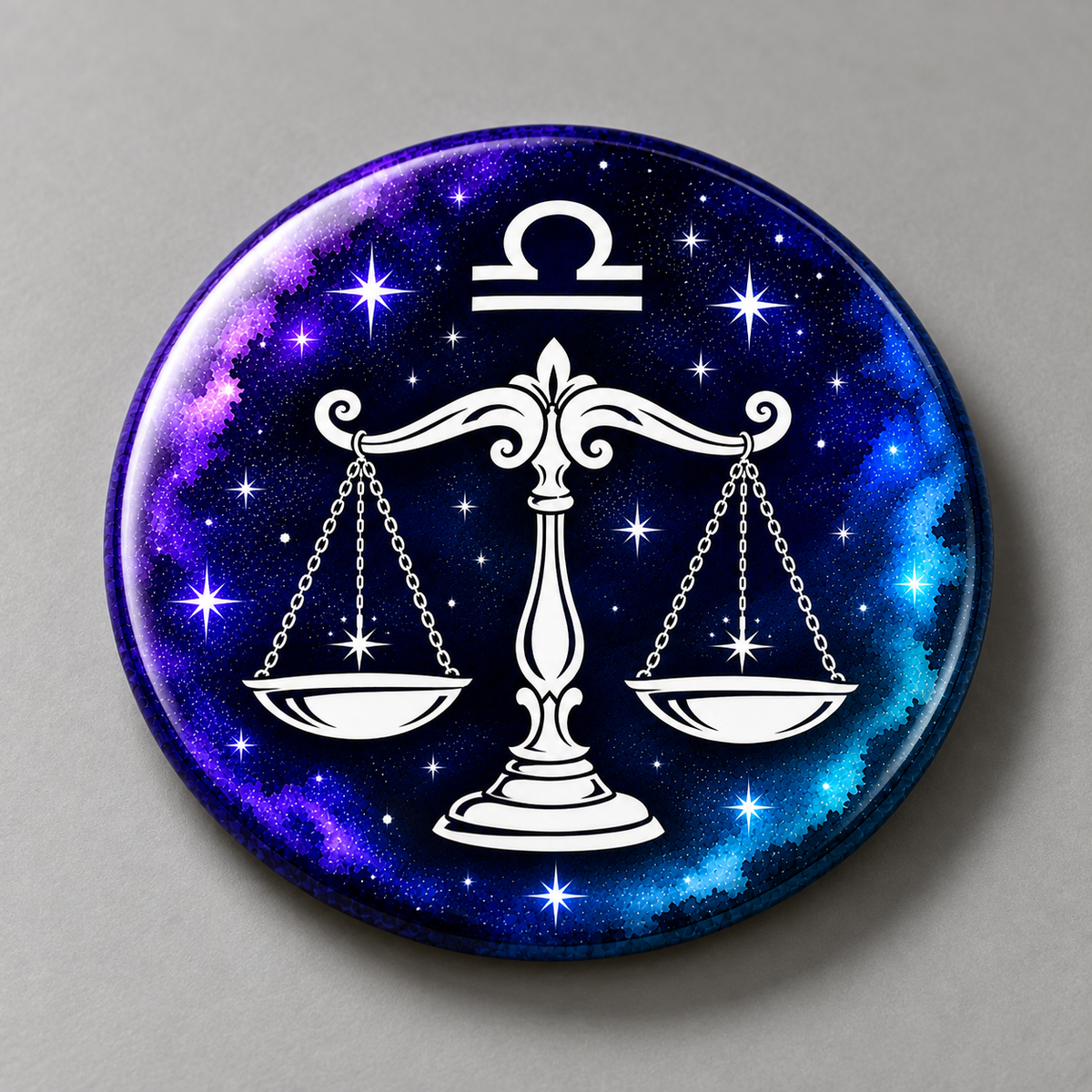 Zodiac Sign Round 58mm Magnet