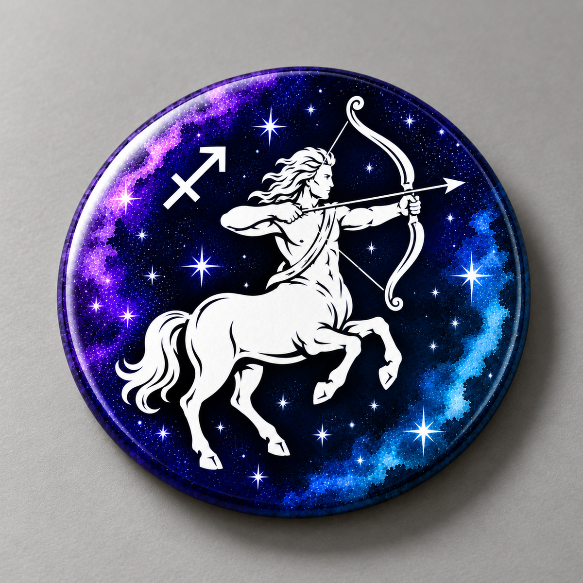 Zodiac Sign Round 58mm Magnet