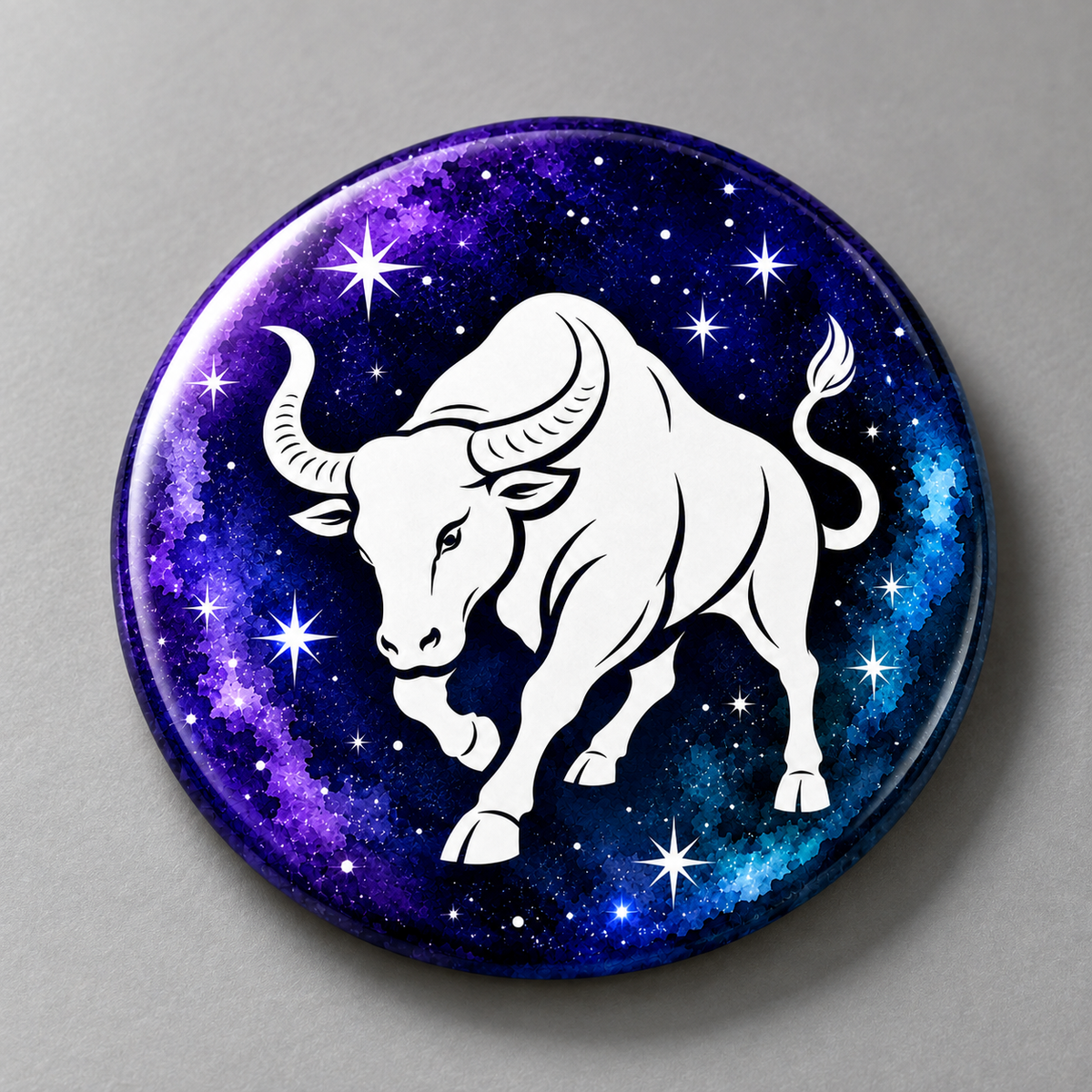 Zodiac Sign Round 58mm Magnet