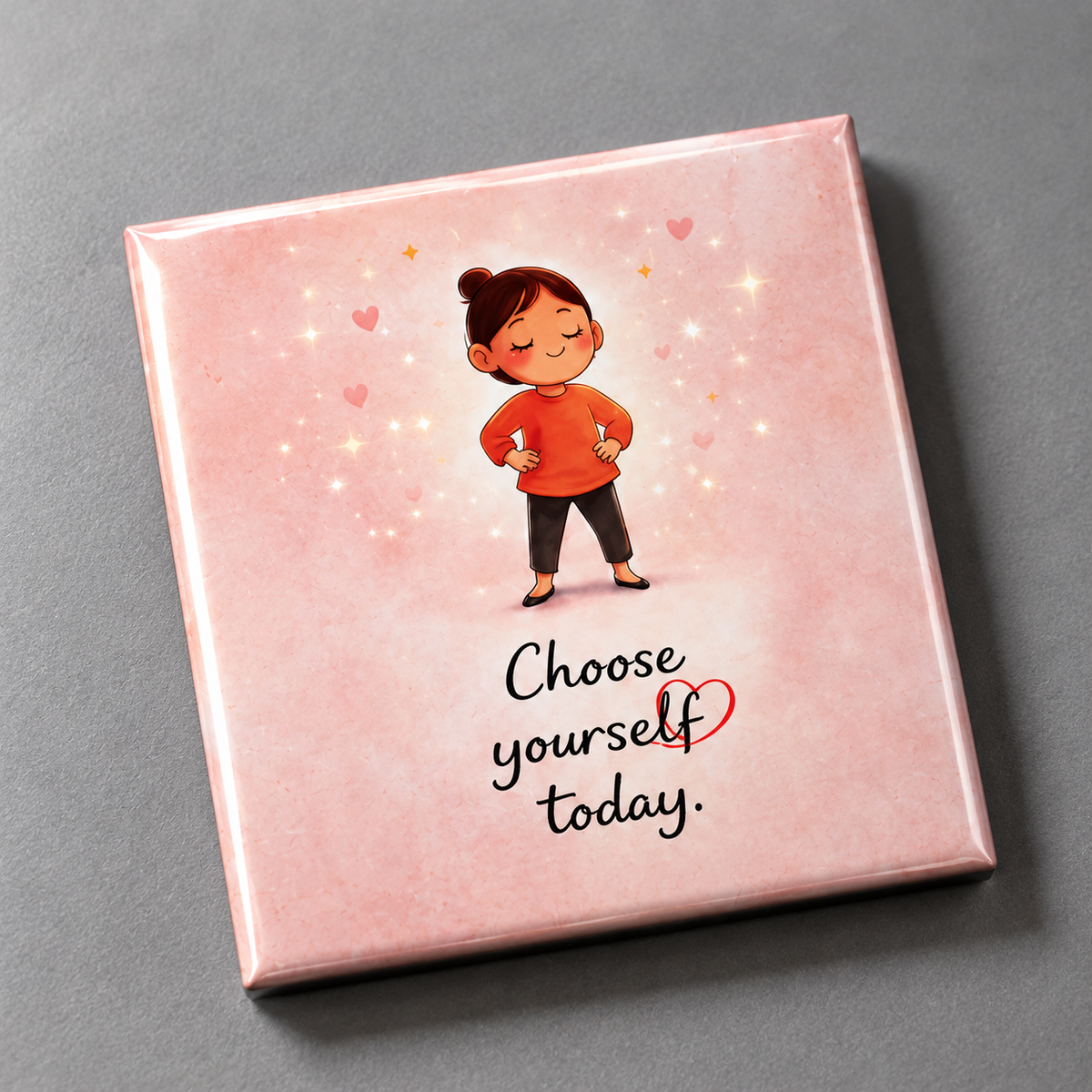 Self Love Quote 2.5x2.5 in