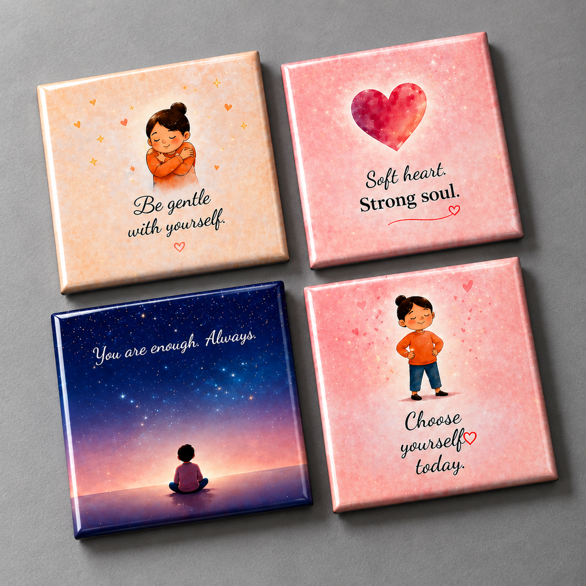 Self Love Quote 2.5x2.5 in