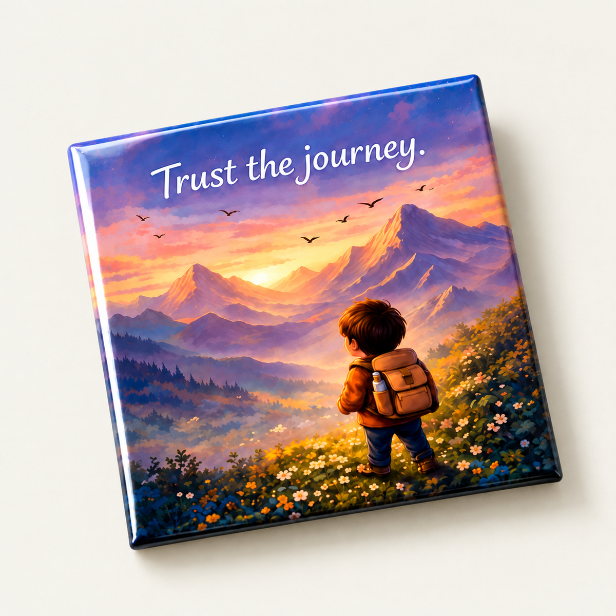 Motivational Quote 2.5x2.5 in