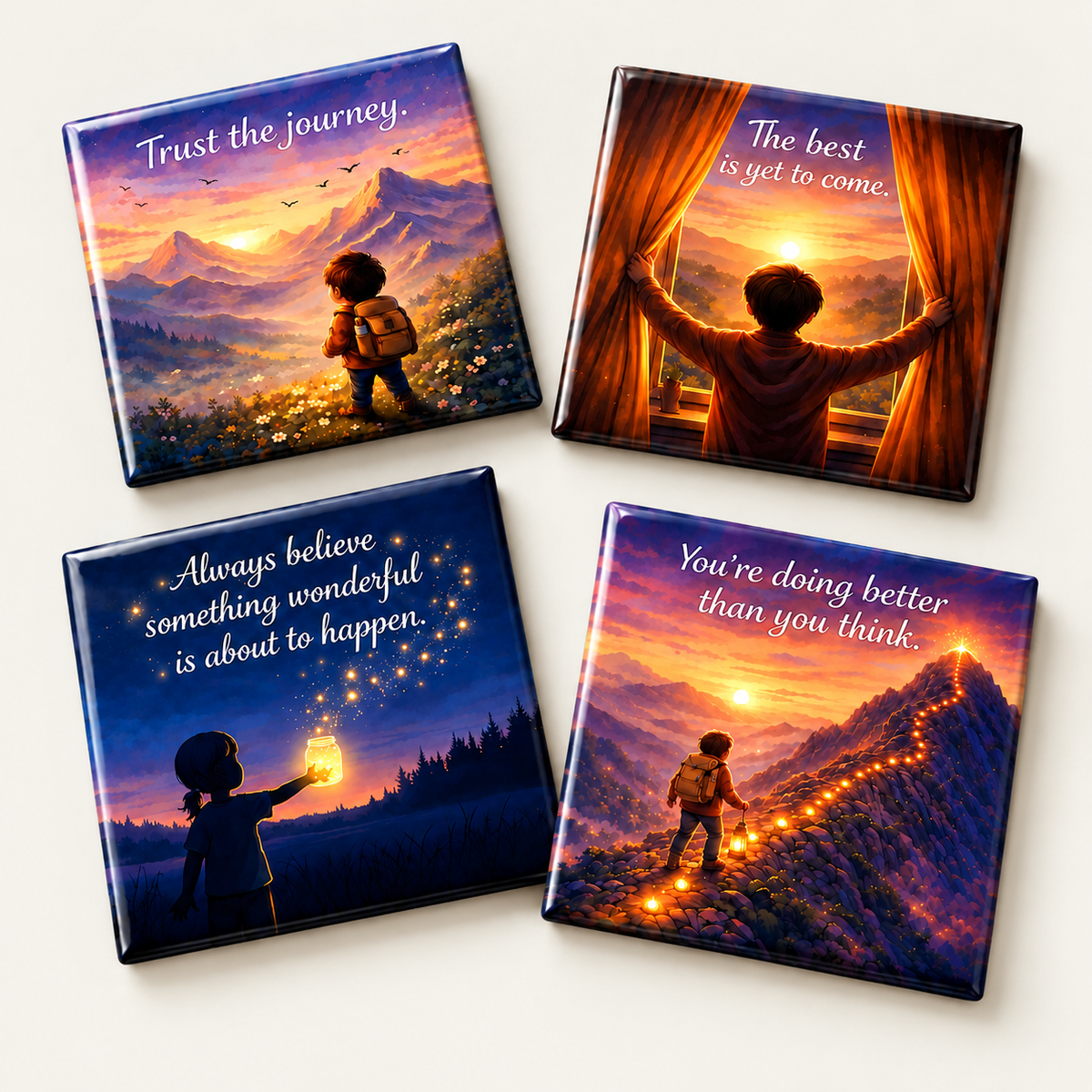 Motivational Quote 2.5x2.5 in