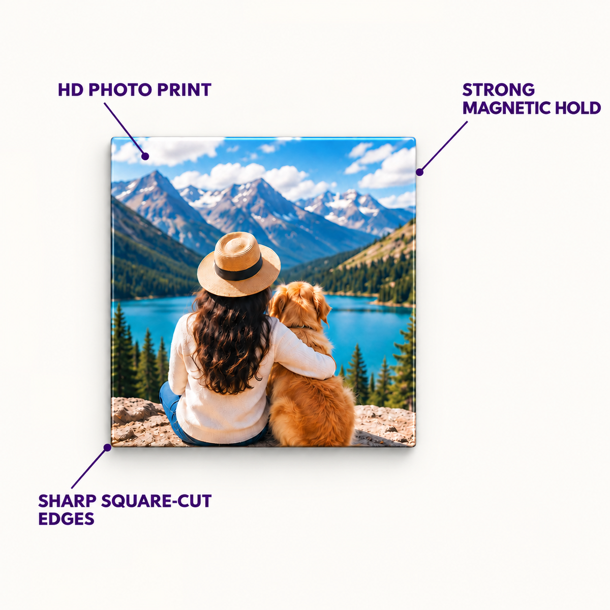 Customised Photo - Small (6x6 cm)