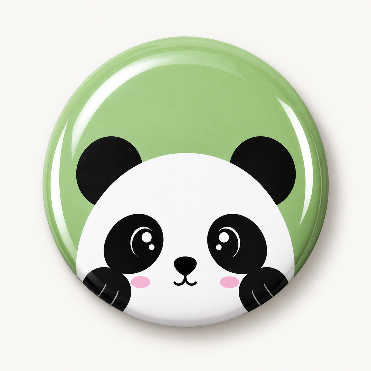 Cute Kawaii Animal Round Button