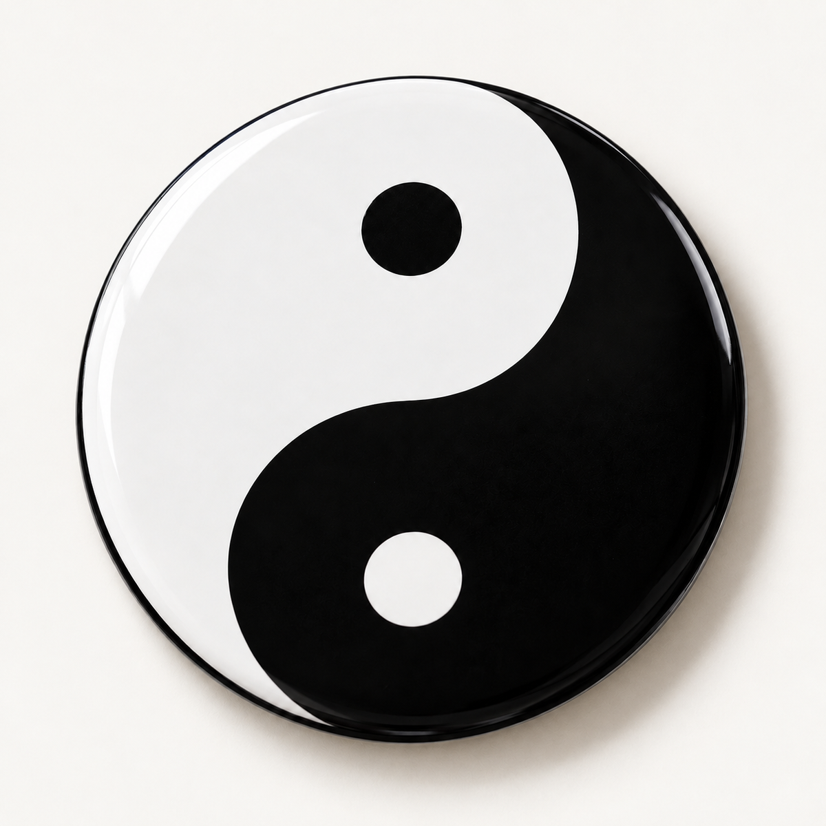Yin Yang Round Magnet