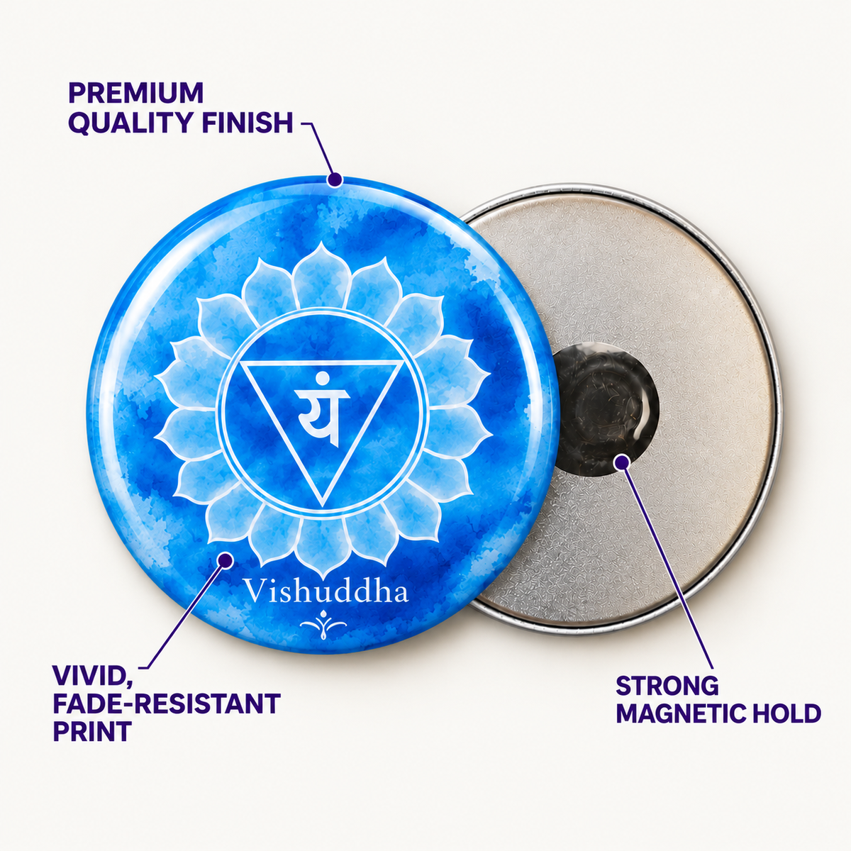 Chakra Symbols Round