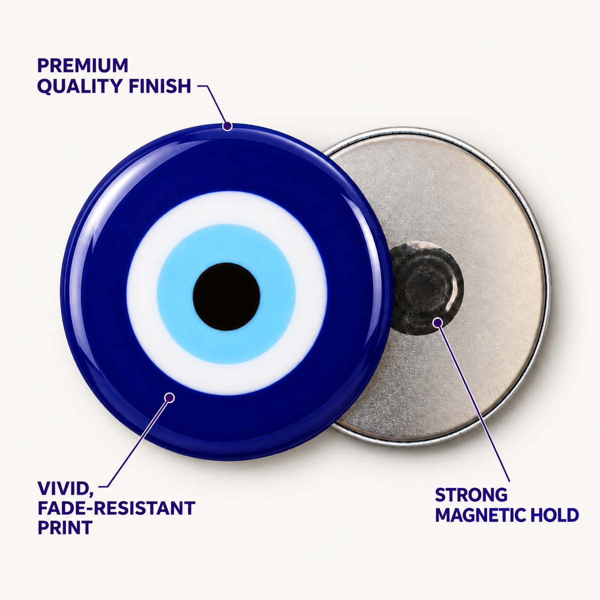 Evil Eye Round 58mm