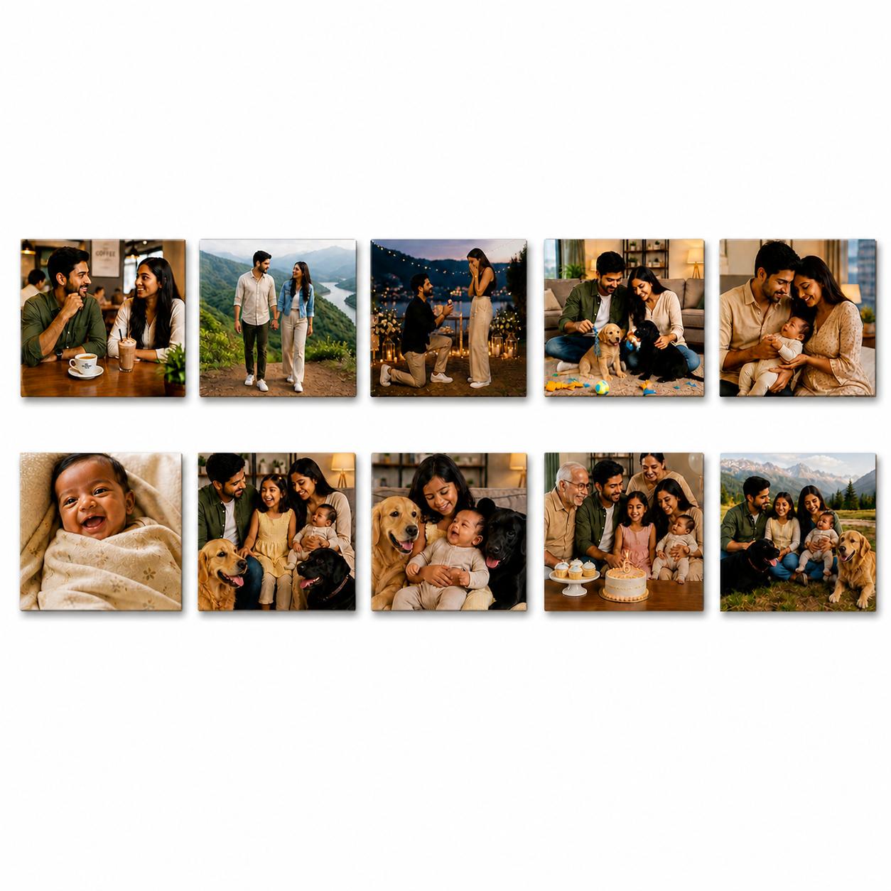 Customised Photo 2.5x2.5 in