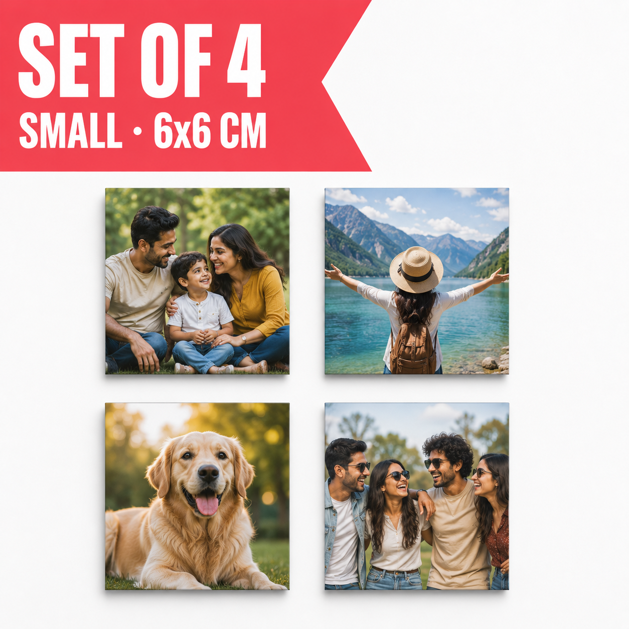 Customised Photo - Small (6x6 cm)