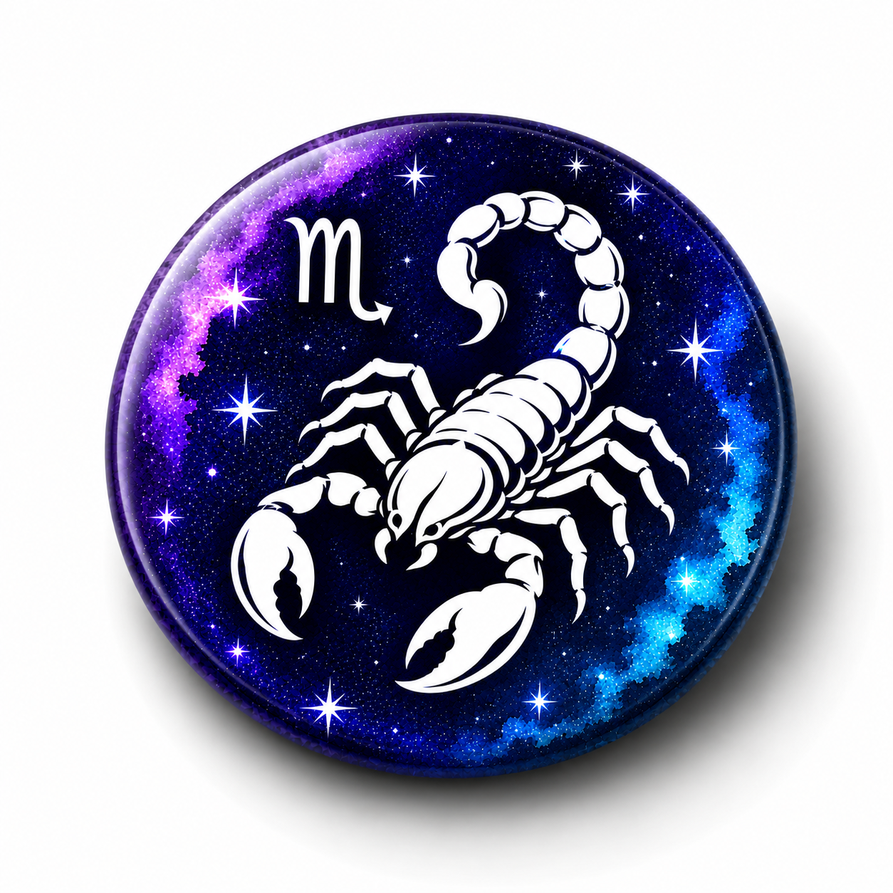 Zodiac Sign Round 58mm Magnet