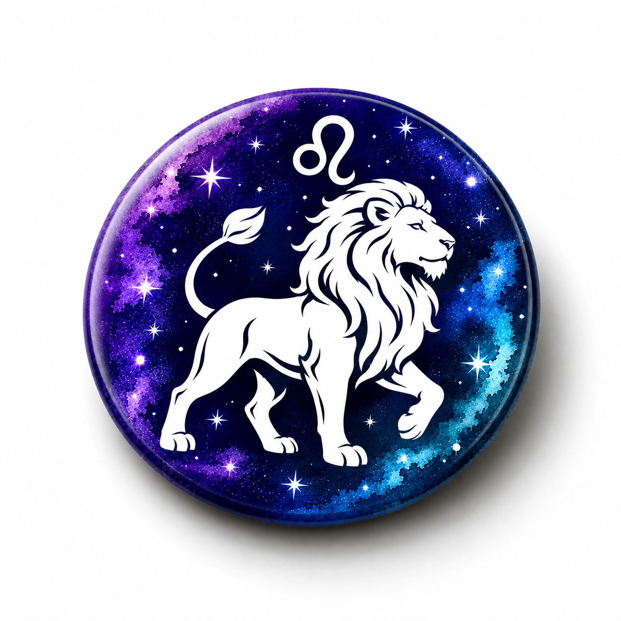 Zodiac Sign Round 58mm Magnet