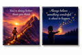Motivational Quote 2.5x2.5 in
