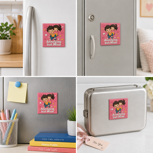 Rakhi Sibling Banter Sassy Quote 2.5x2.5 in — Lifestyle