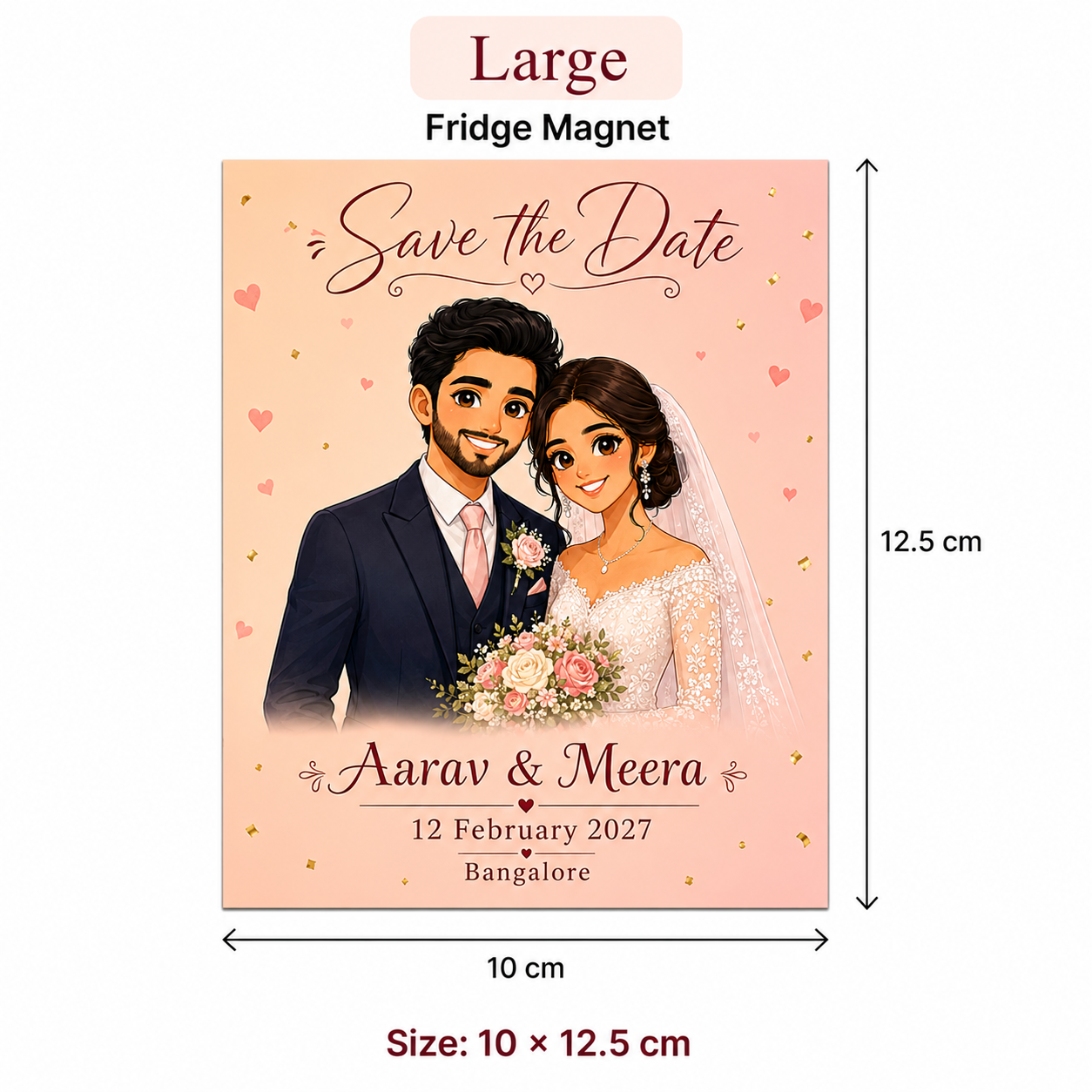 Customised Save the Date