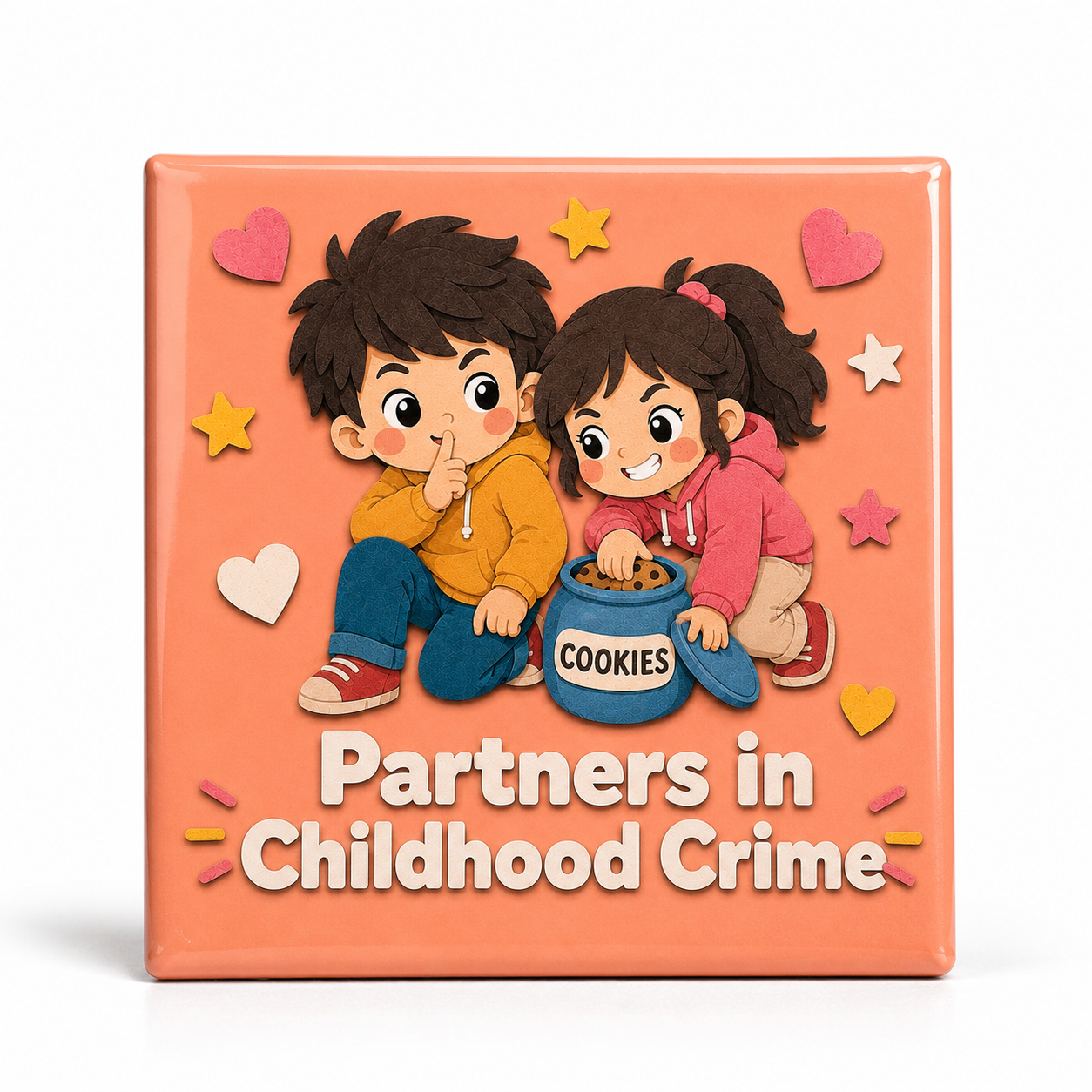 Rakhi Sibling Banter Sassy Quote 2.5x2.5 in