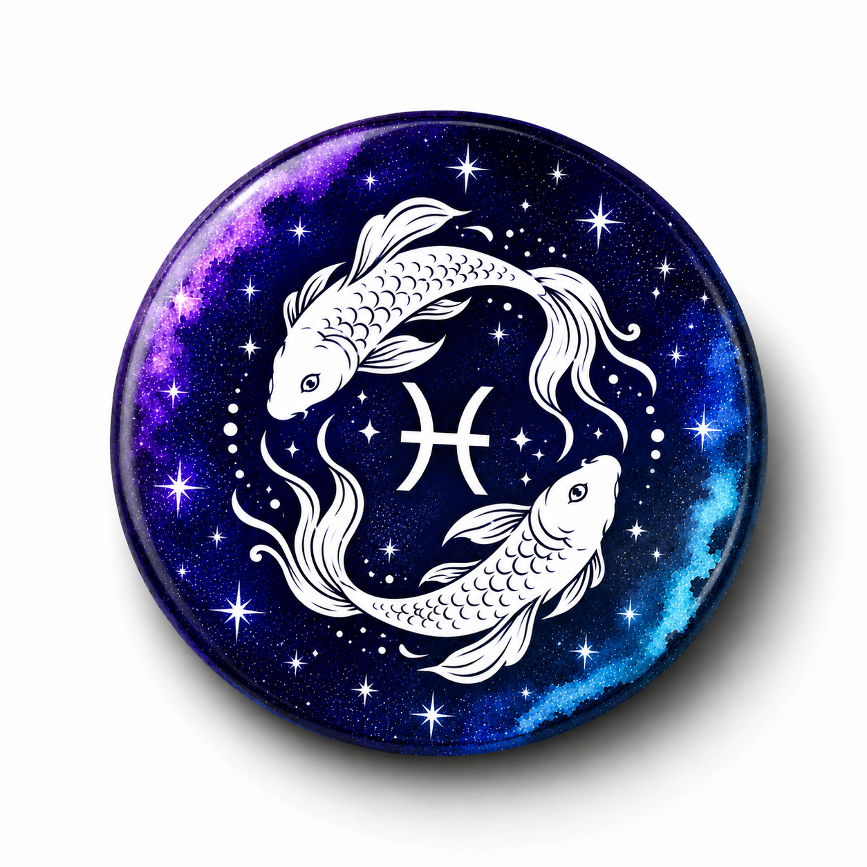 Zodiac Sign Round 58mm Magnet