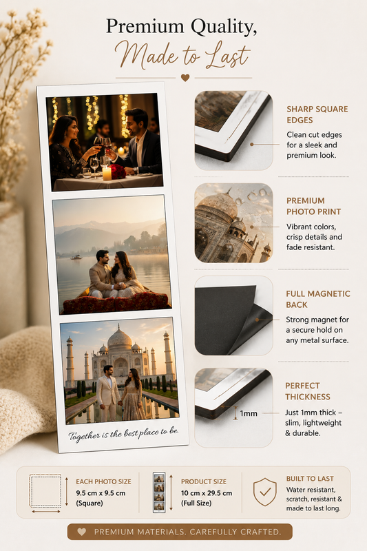 Customised Photo Strip 29.5x10 cm — Features