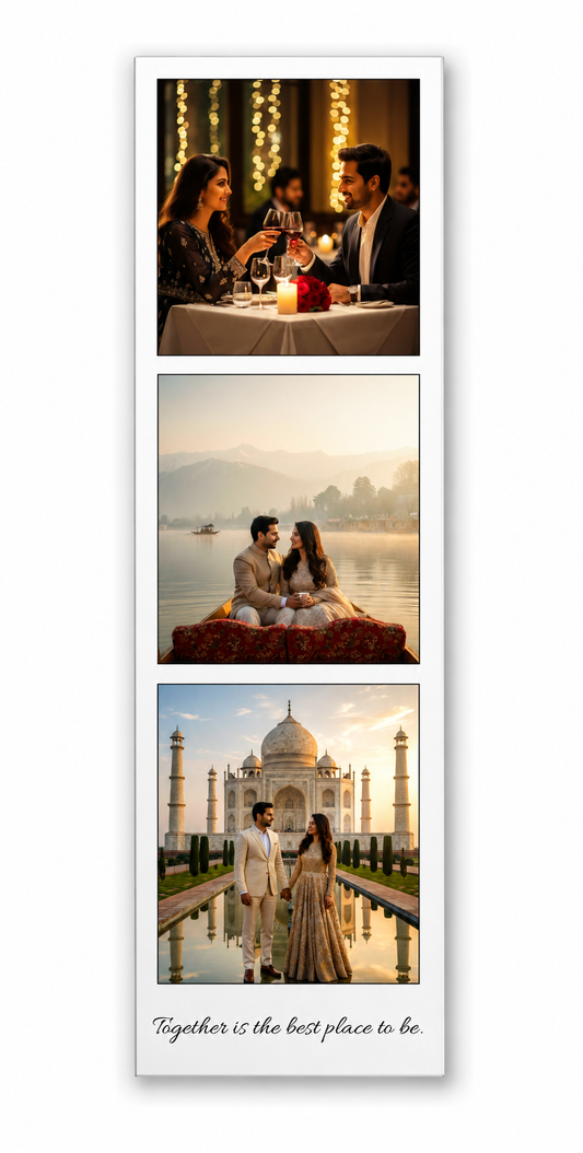 Customised Photo Strip 29.5x10 cm