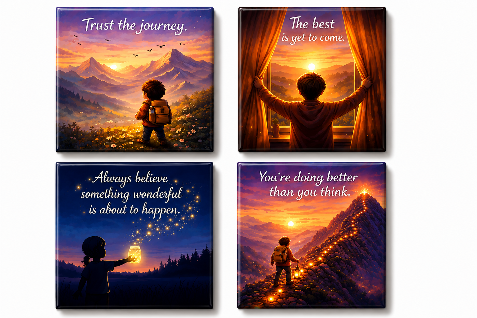 Motivational Quote 2.5x2.5 in