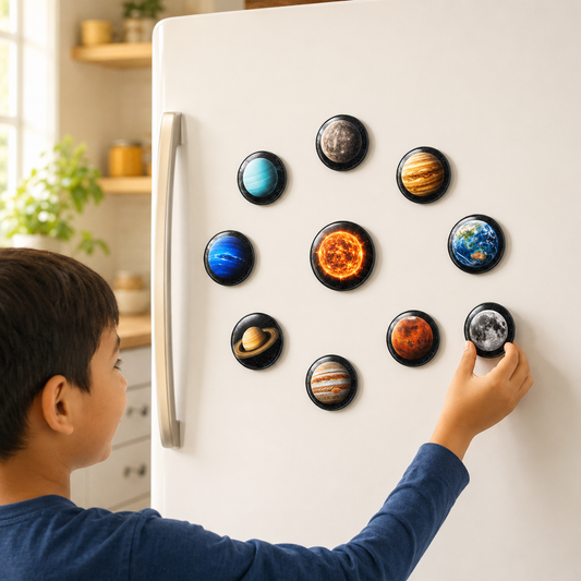 Solar System Round 58mm Educational Toy for Kids — Lifestyle