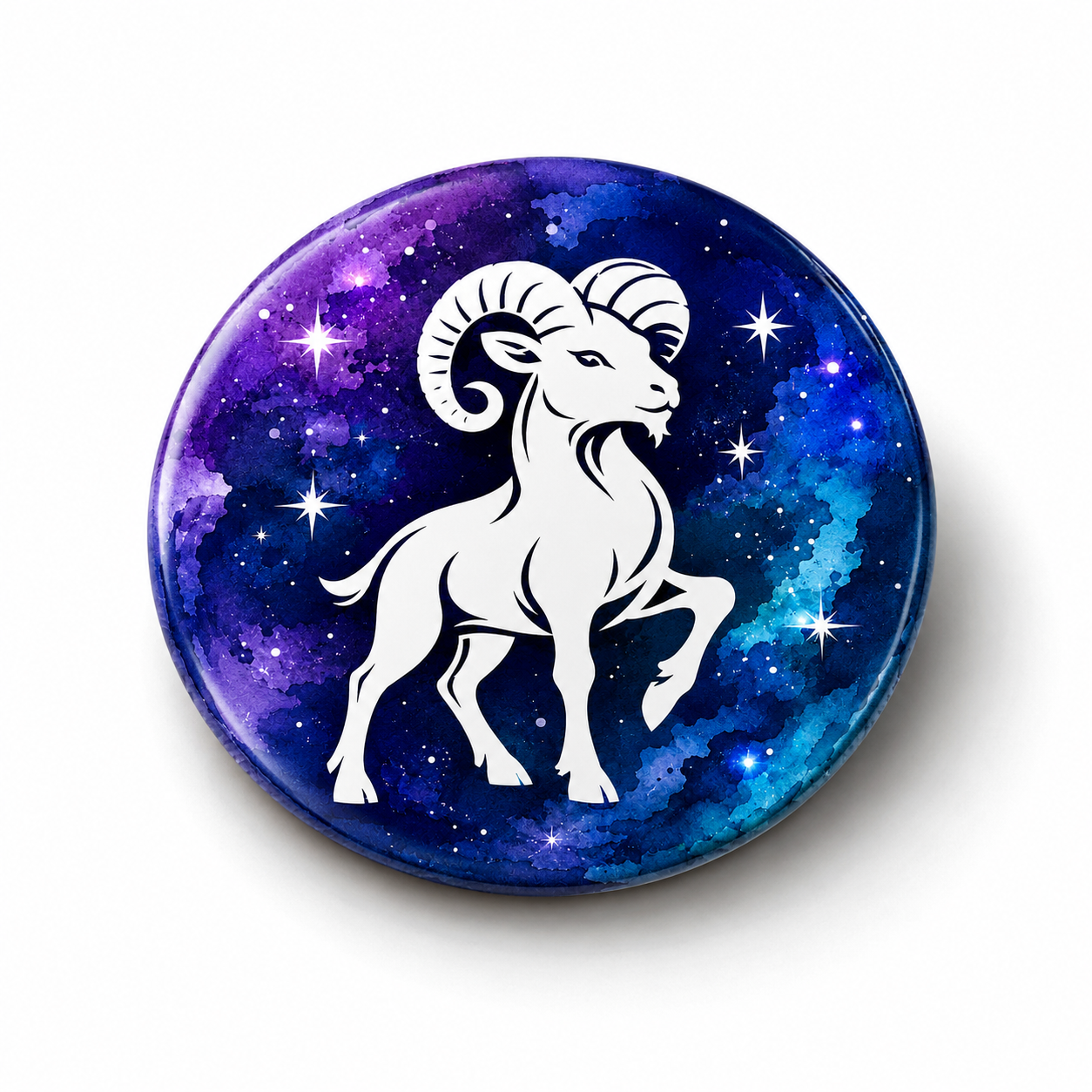 Zodiac Sign Round 58mm Magnet