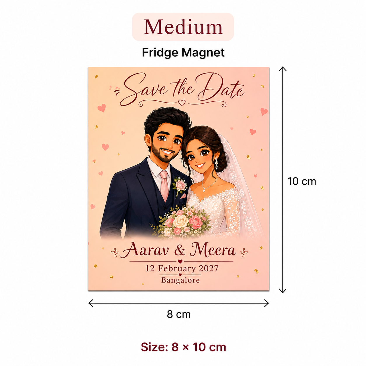 Customised Save the Date