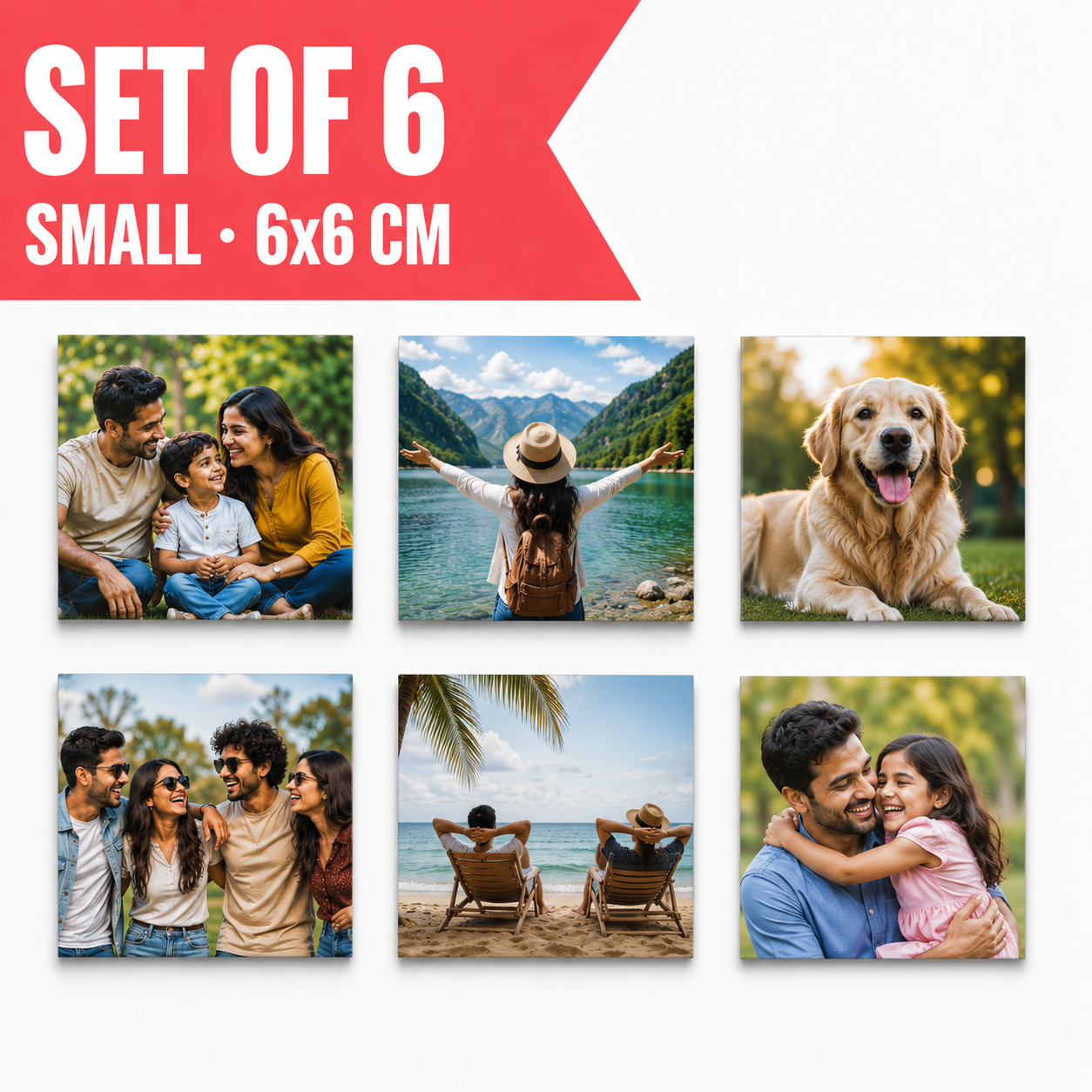 Customised Photo - Small (6x6 cm)