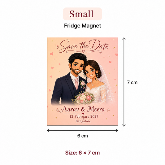 Customised Save the Date